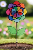 24 Petal Flower Leaves Spinner