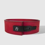 10MM Lever Belt - Burgundy