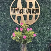Dozen Long Stem Hot Pink Roses