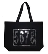 5-6-7-8 Silver Sequin Dance Bag