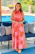 Botanical Sleeveless Midi Dress * FINAL SALE*