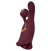 Le Tongue Collection Plum Tongue  Boudoir Rabbit Personal Vibrator Massager