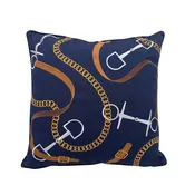 Bits & Leather Indoor/Outdoor Pillow