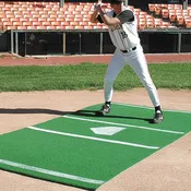 Batter's Box Turf Mat With Home Plate 6' X 12'