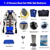 1.75-3.3m  Inflatable Boat with Slats Bottom for 1~6 Persons