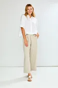 The Alessandra Pant in Oatmeal