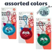 1 Ornament (Asstd. Colors) Flinger Cat Toy: One Size