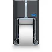 Cascades PRO Tandem DHC Bath Tissue Dispenser Touchless Dispenser - 2220 x Sheet - 12" Height x 6.6" Width x 7" Depth - Dark Gray - Hygienic, Jam-free, Key Lock - 1 Each
