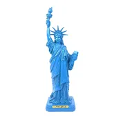 12" BLUE LADY LIBERTY STATUE