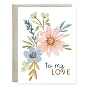 Anniversary card - Flowers For My Love