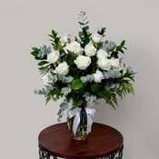 A Dozen White Roses