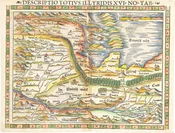1570 Descriptio Totius Illyridis XVI No Tab