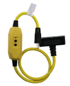 15 AMP 14-Guage, In-line Plug, Manual Reset GFCI,13 Outlet, 3ft Extension Cord