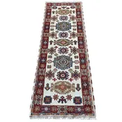 2'10"x8'3" Handmade Wool Runner Rug