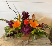 Bright Burgundy Flower Bouquet