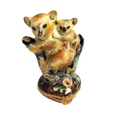 2 Koala Bear Limoges Box Keepsake for Animal Lovers