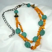 2 Strand Baltic Amber Necklace