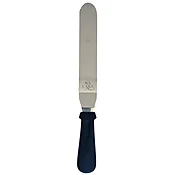 12 Inch Angled Icing Spatula with Plastic Handle | Stainless Steel Cake Decorating Spatula