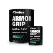 ARMOR GRIP Black 2-Part Non-Skid Epoxy Truck Bed Liner and Floor Coating