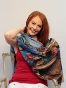 Art Scarf By Mary Maio