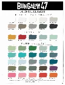 Bungalow 47™ Furniture Paint Color Chart