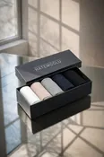 Bamboo 5-Pack Breathable Socks in Gift Box