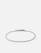 1.7mm Herringbone Chain Bracelet, Sterling Silver