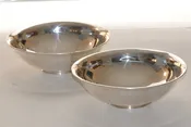 A Pair of Tiffany & Co. Sterling Silver Bowls.
