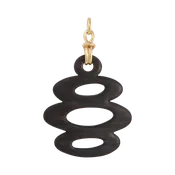 Aurora Ebony Pendant