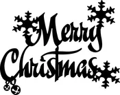 12.75″ x 10″ Merry Christmas