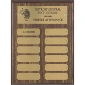 12 Plate Perpetual Plaque
