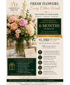 6 MONTH FLOWER SUBSCRIPTION PLAN