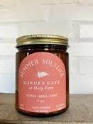 Summer Solstice Candle — Garden Gate at Haley Farm