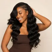 Body Wave Feather Crochet Human Hair