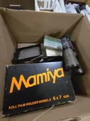 Lot 086 - Box Lot of Camera Equipment