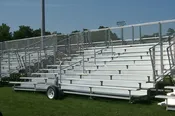 10 Row Deluxe Portable Bleachers