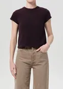 Agolde Adine Shrunken Tee