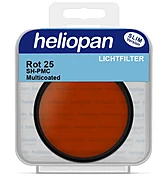 Heliopan 105mm Light Red Filter (25) Schott Glass for B+W Photography