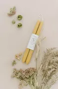 100% Beeswax Tapered Candle