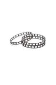 ECHO BANGLE SILVER OXIDIZED
