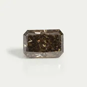 1.65 Carat Olive Radiant Cut Lab  Grown Diamond