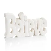 🎄 *Believe Word Plaque