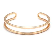 Attelage Plain Cuff - Yellow Gold
