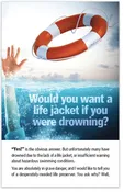 Would You Want a Life Jacket if You Were Drowining?