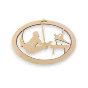 Gymnastics Ornament | Rings | Personalized