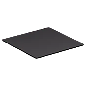 Black Outdoor Resin Table Top with Phenolic Edge