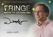 Fringe Seasons Three & Four Autograph Card A17 Neal Huff as Marshall Bowman
