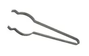 15" L Crucible Flask Graphite Tongs Melting Casting Gold Silver Copper 4" Dia.