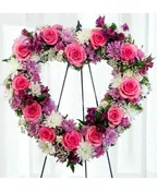 ADORATION: PINK, WHITE AND PURPLE EIGHTEEN-INCH HE