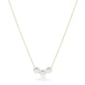 16" Necklace Gold - Joy Pearl